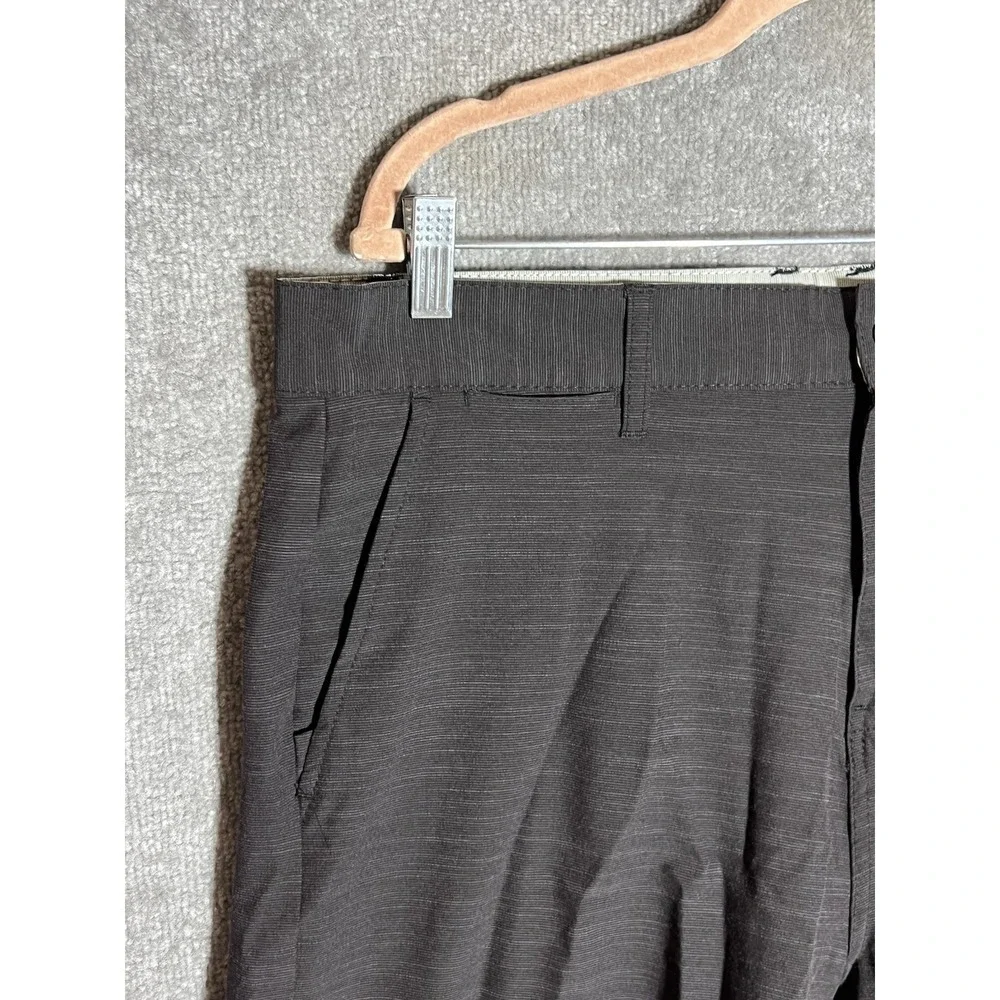 Burnside Hybrid Series Land Sea‎ Walk Board Shorts Mens Sz 38 Black Pockets New